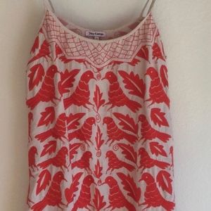 Juicy Couture Heavily Embroidered Silk Dress